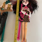 3x Mattel Monster High Skunk Girl 2013 Clawd Wolf  2010 Draculaura 2008 Figure