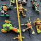 17x Teenage Mutant Ninja Turtles TMNT Action Figures Various Sizes and Vehicles