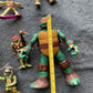 17x Teenage Mutant Ninja Turtles TMNT Action Figures Various Sizes and Vehicles