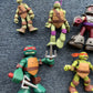 17x Teenage Mutant Ninja Turtles TMNT Action Figures Various Sizes and Vehicles
