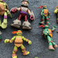 17x Teenage Mutant Ninja Turtles TMNT Action Figures Various Sizes and Vehicles