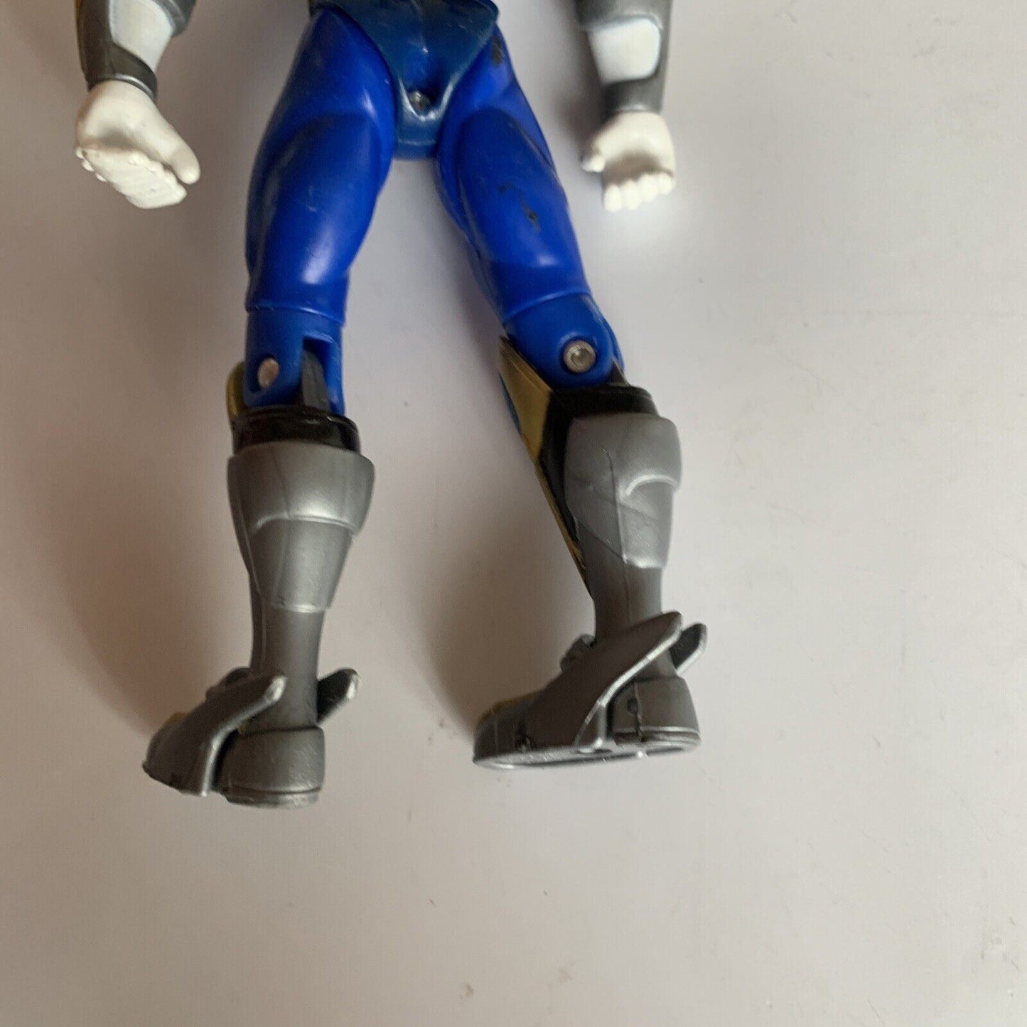 Power Rangers Blue Primal Warrior Action Figure Bandai 2001 6" 15cm