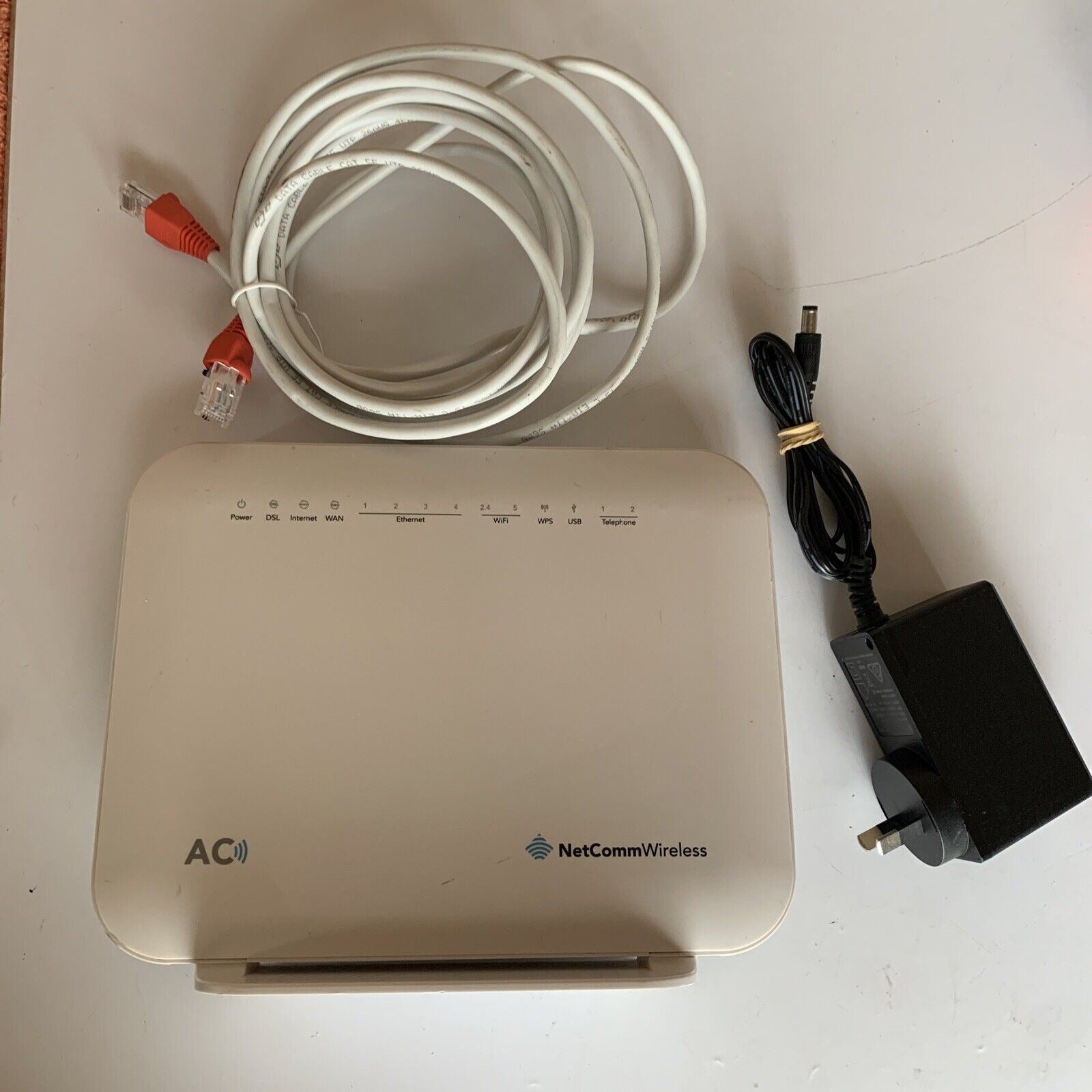 NetComm Wireless Modem Router Dual Band AC1600 Gigabit Gateway VoIP ...