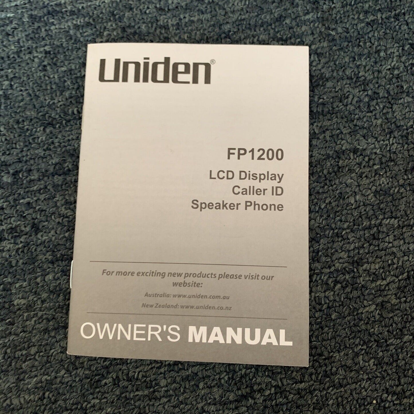 Uniden FP1200 Corded Phone with LCD Loud Speakerphone