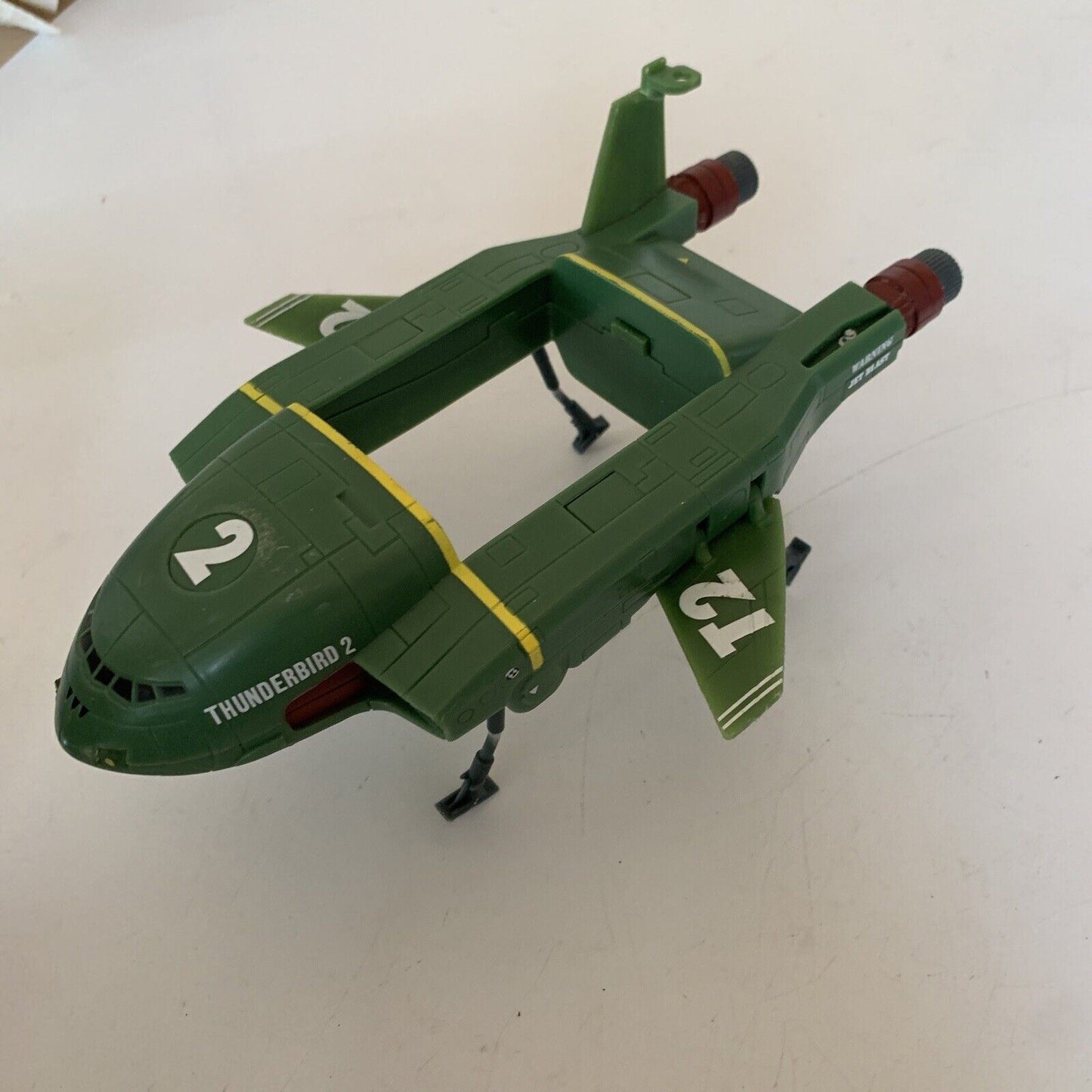 Vintage Thunderbird 2 Toy *Missing Parts