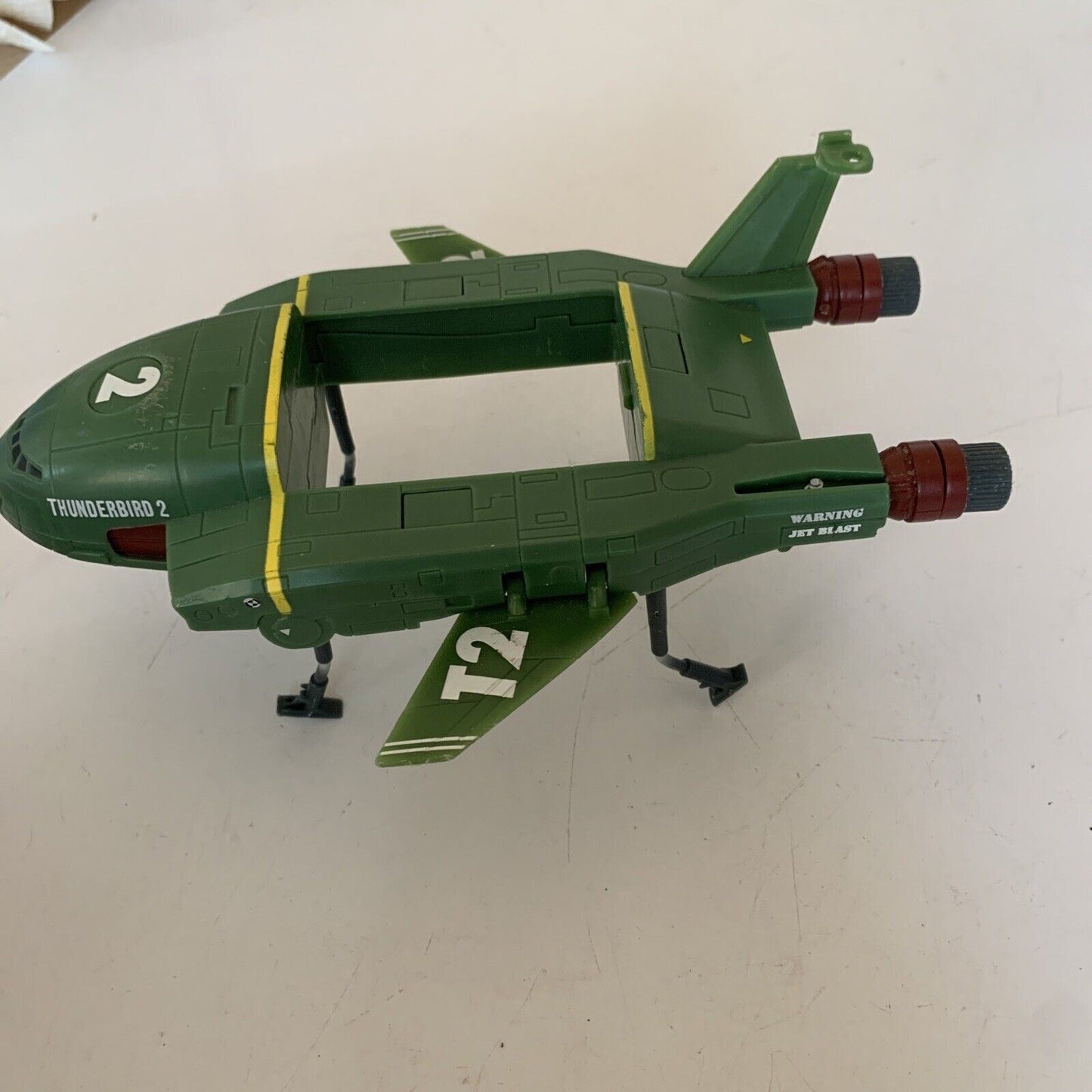 Vintage Thunderbird 2 Toy *Missing Parts