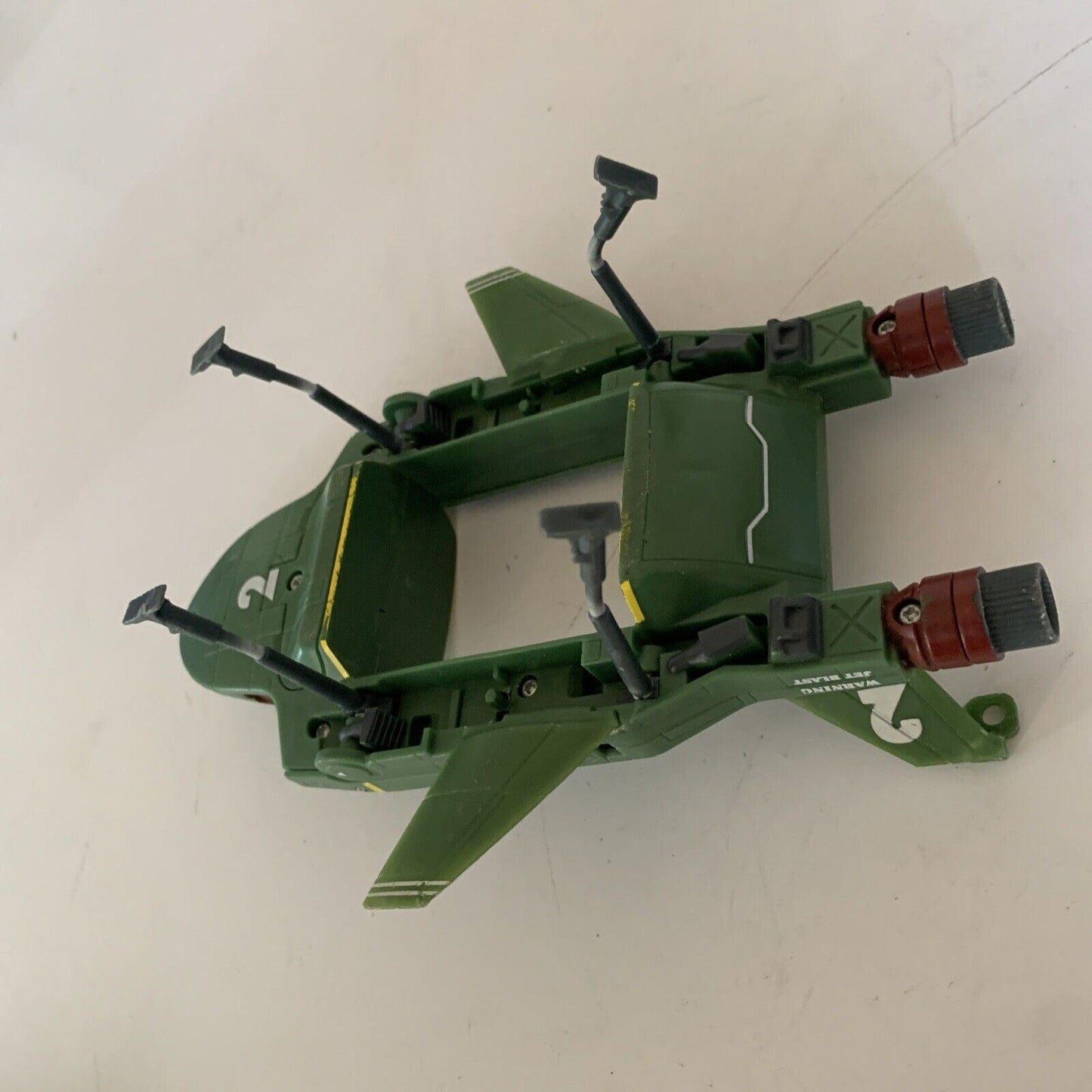 Vintage Thunderbird 2 Toy *Missing Parts