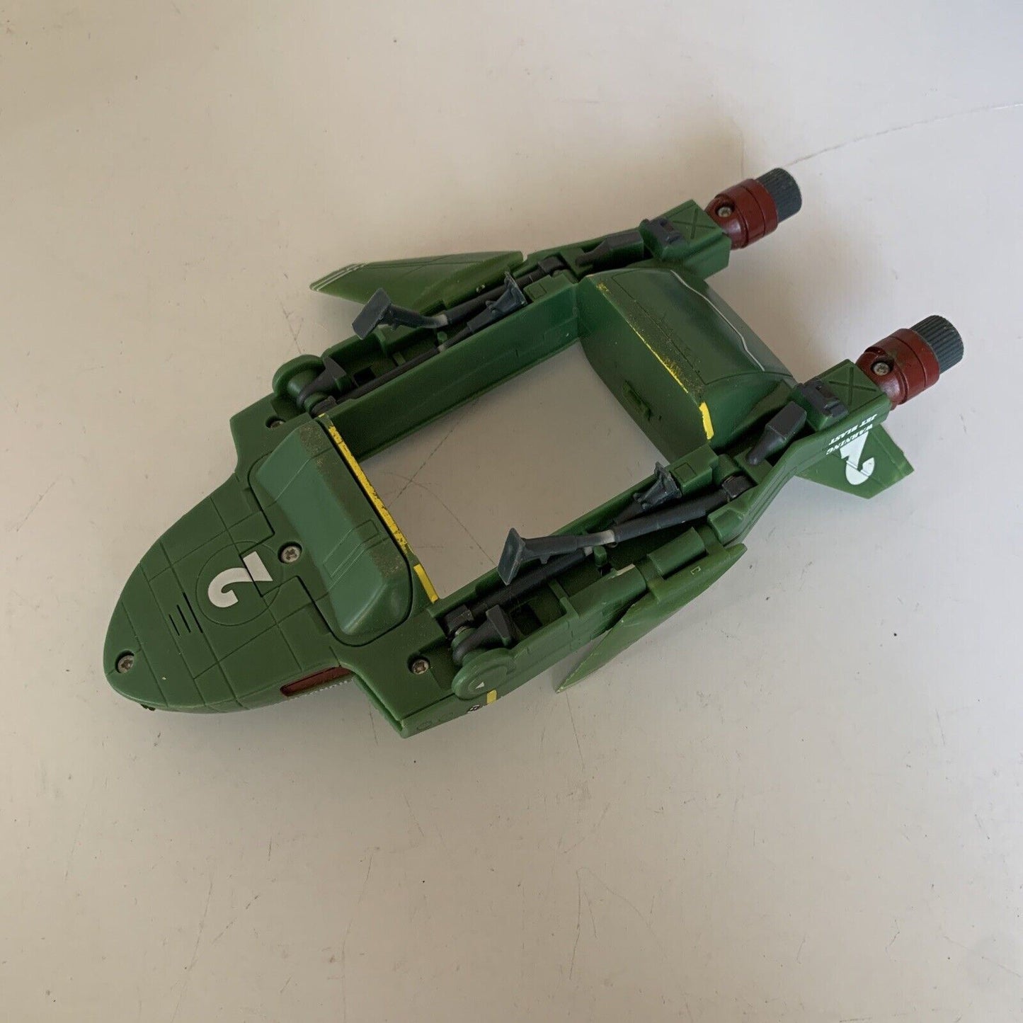 Vintage Thunderbird 2 Toy *Missing Parts