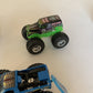 4x Mattel Hot Wheels Monster Trucks Grave Digger Mohawk Warrior