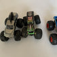 4x Mattel Hot Wheels Monster Trucks Grave Digger Mohawk Warrior