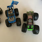 4x Mattel Hot Wheels Monster Trucks Grave Digger Mohawk Warrior