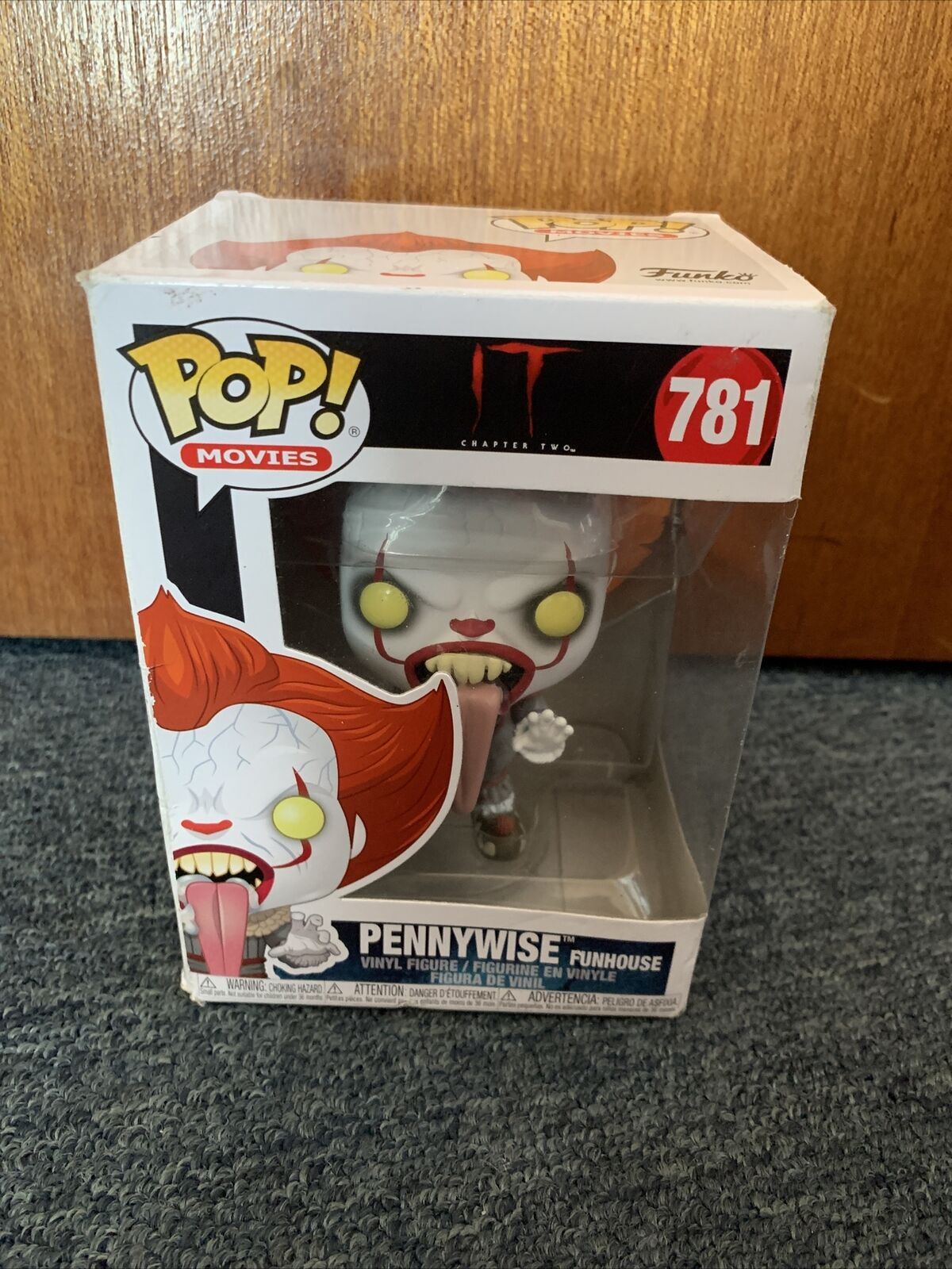 It: Chapter Two - Pennywise Funhouse Pop! Vinyl Figure #781 NEW