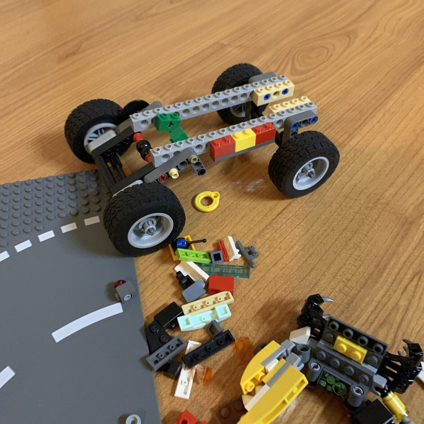 Lego Bulk Various Plane Car Wheels Road Streets Technic 2kg