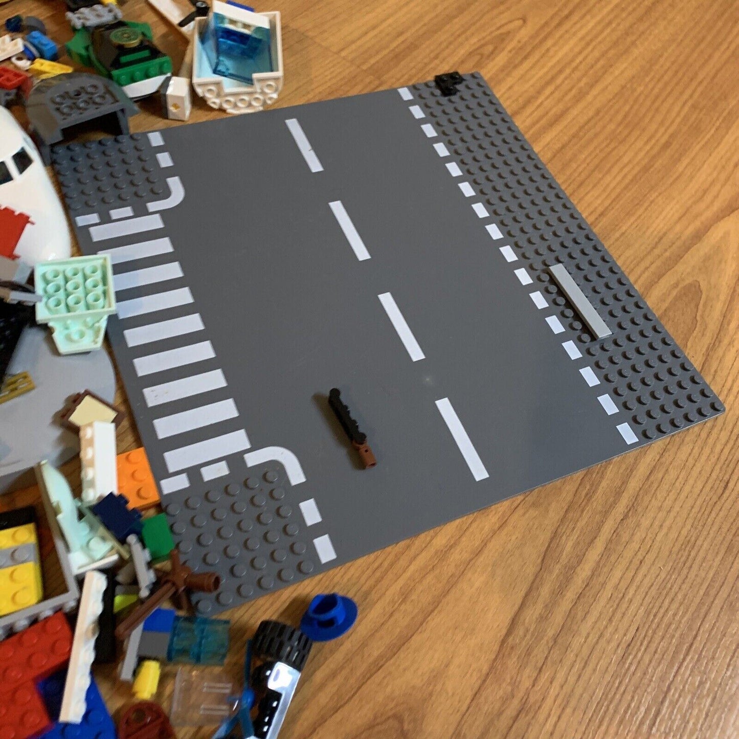 Lego Bulk Various Plane Car Wheels Road Streets Technic 2kg