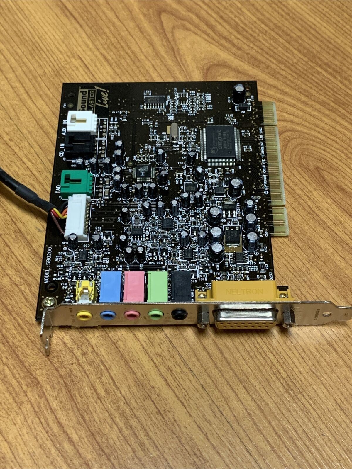 Creative Labs Sound Blaster Live! 5.1 PCI Sound Card SB0200 Gameport MIDI