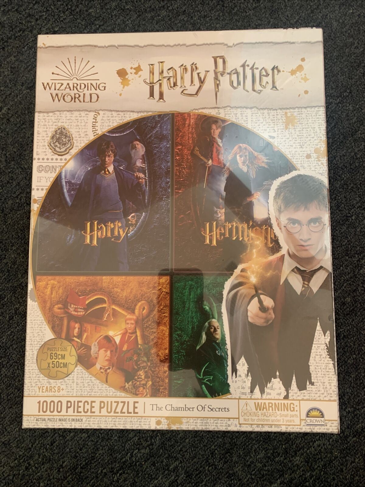 2x Harry Potter Chamber Of Secrets & Prisoner of Azkaban Jigsaw Puzzle NEW