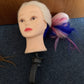 2x Mannequin Head Hair Training Doll Hair Length 53cm