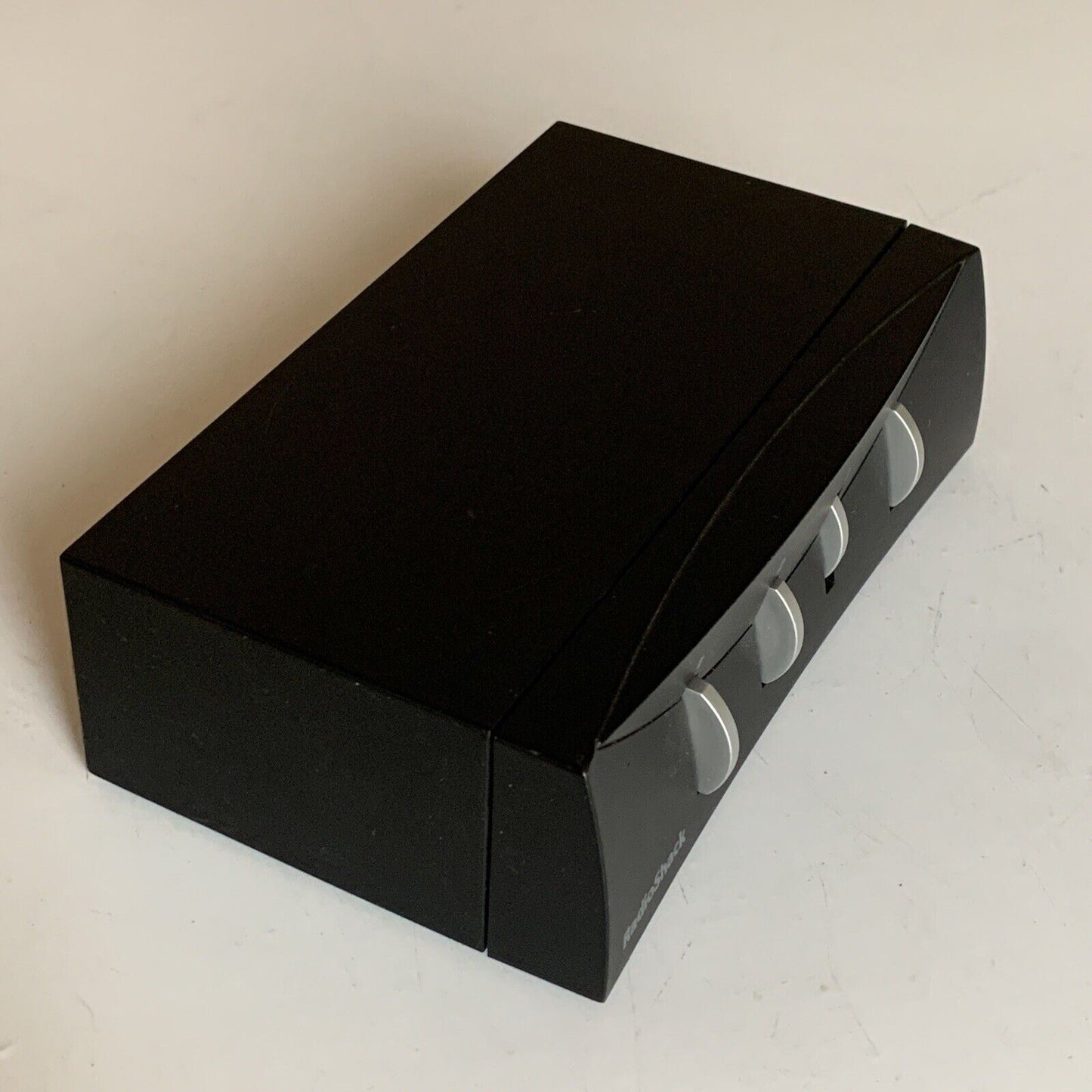 Radio Shack 4-Way Stereo AV RCA Audio Video Selector Switch 15-1978