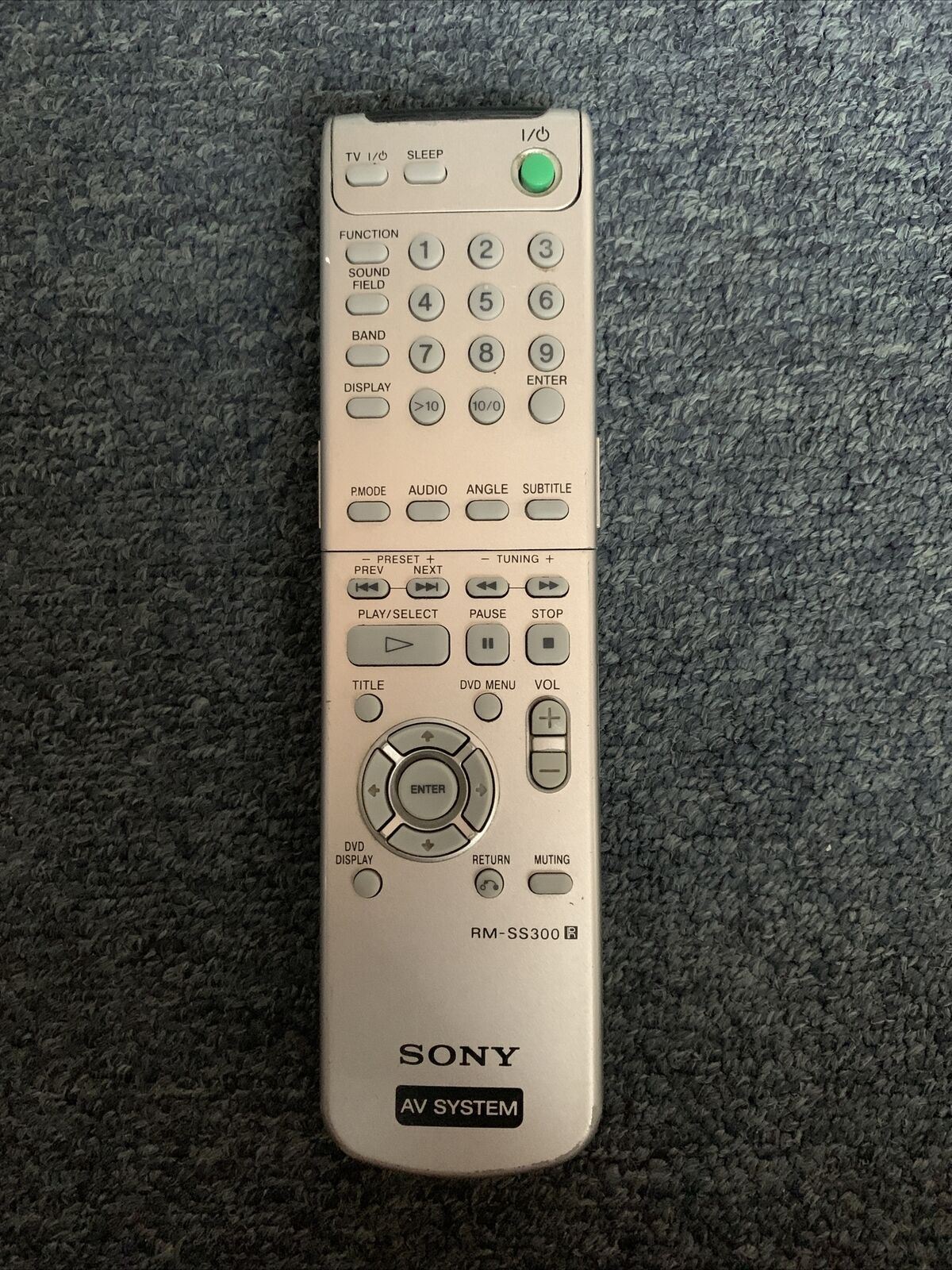 Sony RM-SS300 Remote Control for DAV-S30 DAV-S300 DAV-S80 DAV-S800 DVS300 HCDS30