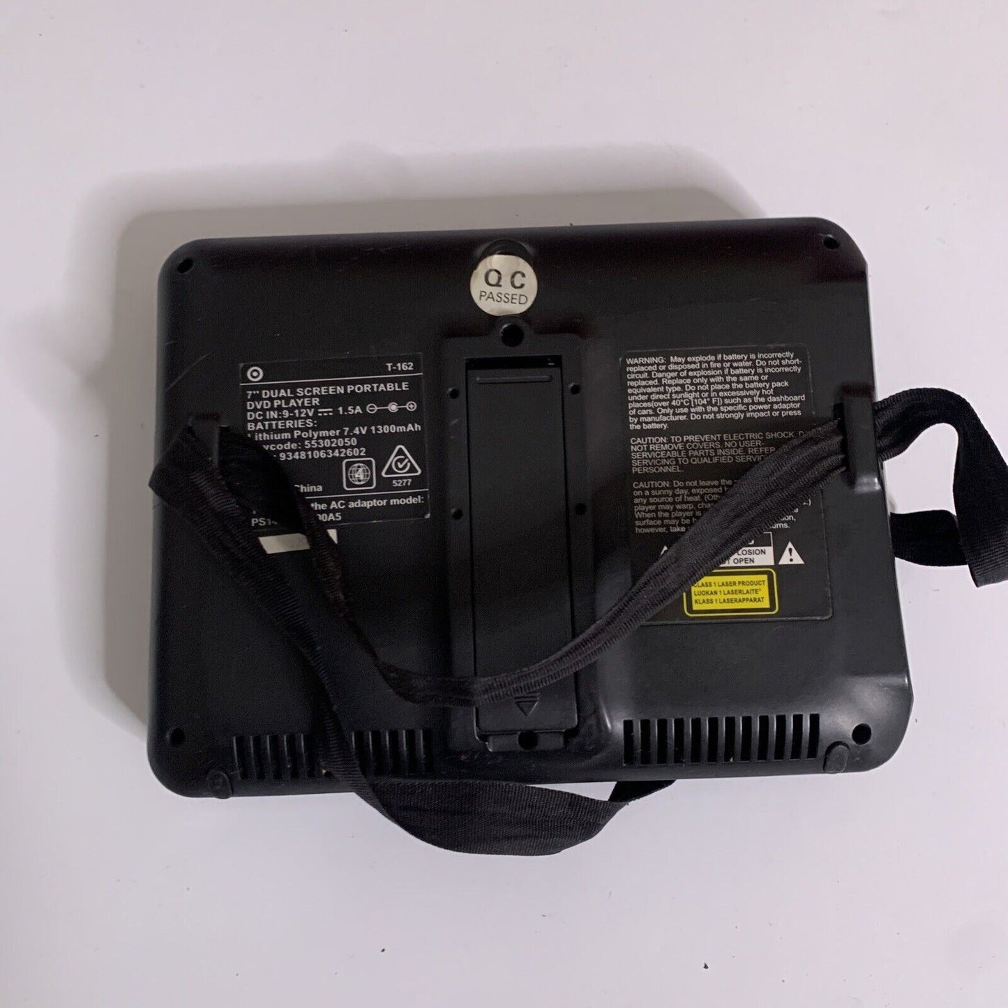 Target 7" Portable DVD Player with Power Supply