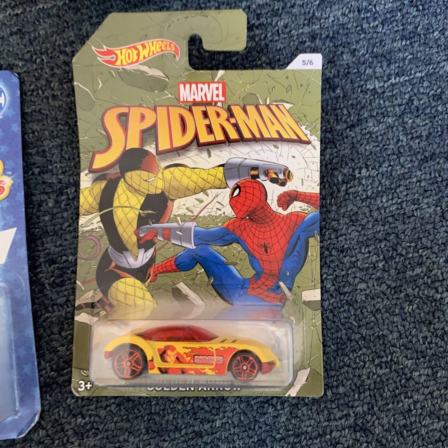 6x NEW Hot Wheels Marvel DC Cars Batman Spiderman  + 3 Monster Truck