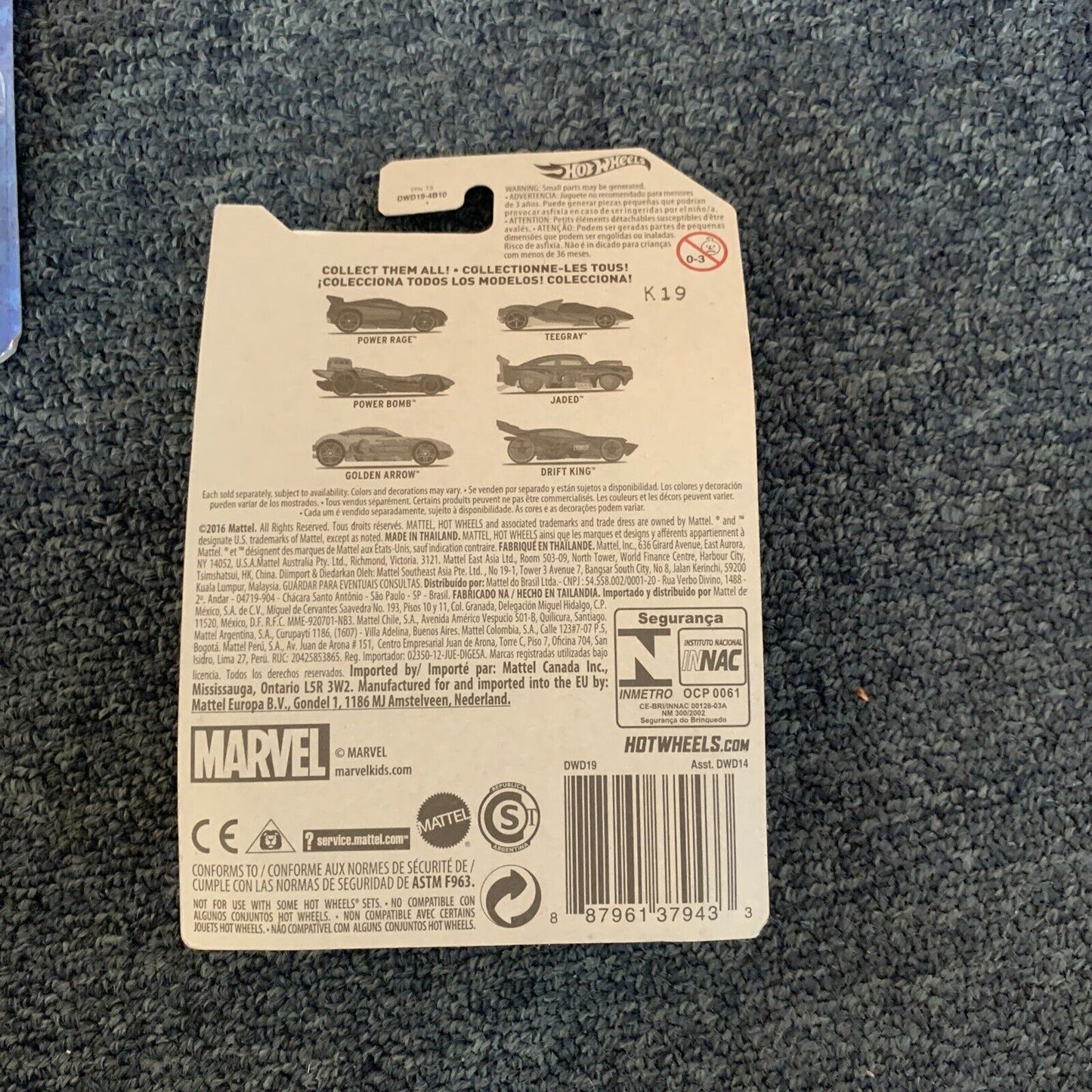 6x NEW Hot Wheels Marvel DC Cars Batman Spiderman  + 3 Monster Truck