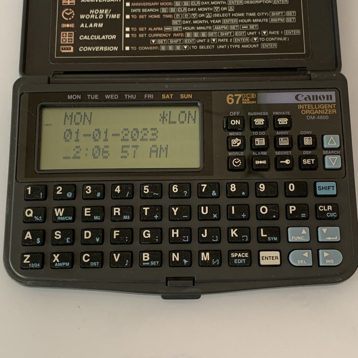 Canon Intelligent Electronic Organizer DM-4800