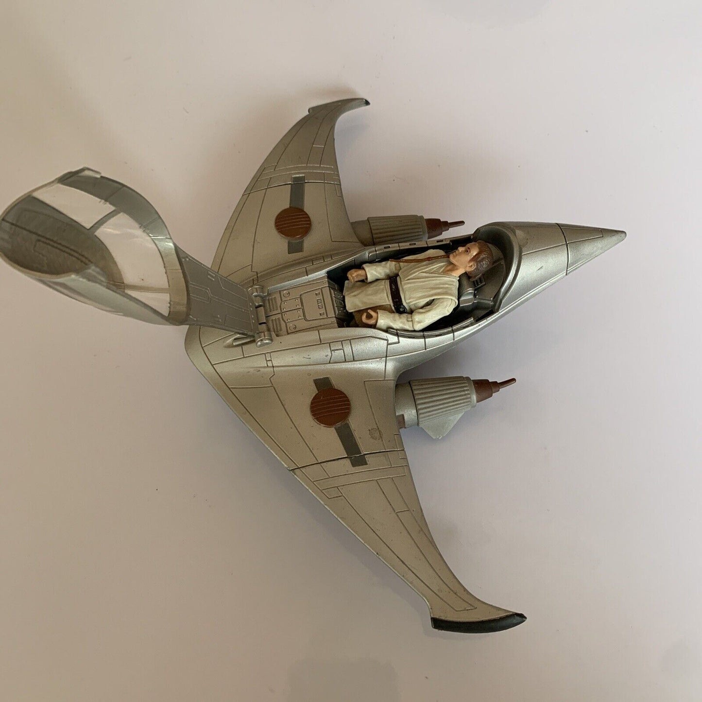 Hasbro Star Wars Naboo Royal Fighter Vehicle & Obi Wan Kenobi Figure