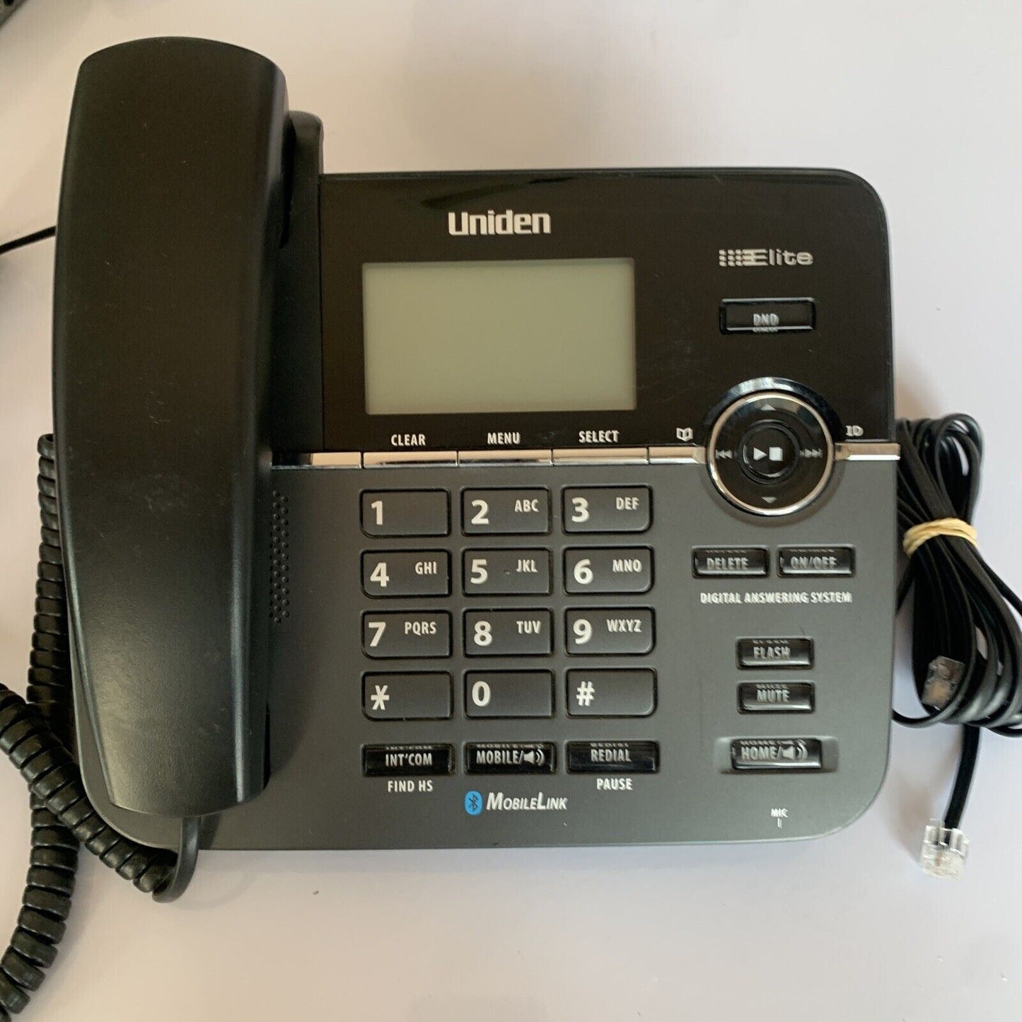 UNIDEN Elite 9145+1 Corded Phone with Bluetooth Answering Machine NBN Compatible