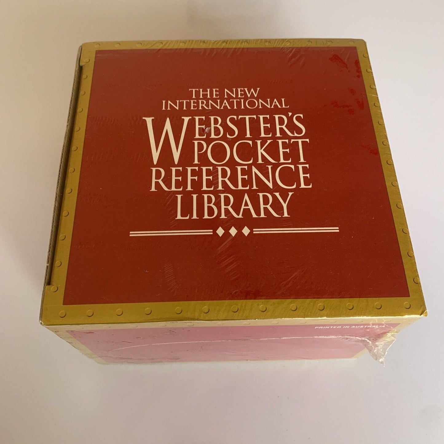 *NEW Sealed* Webster's Pocket Reference Library Grammar Medical Quote Dictionary