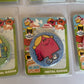 6x Mr.Men Little Miss Metal Badge Pin Strong Happy Naughty Sunshine Chatter NEW