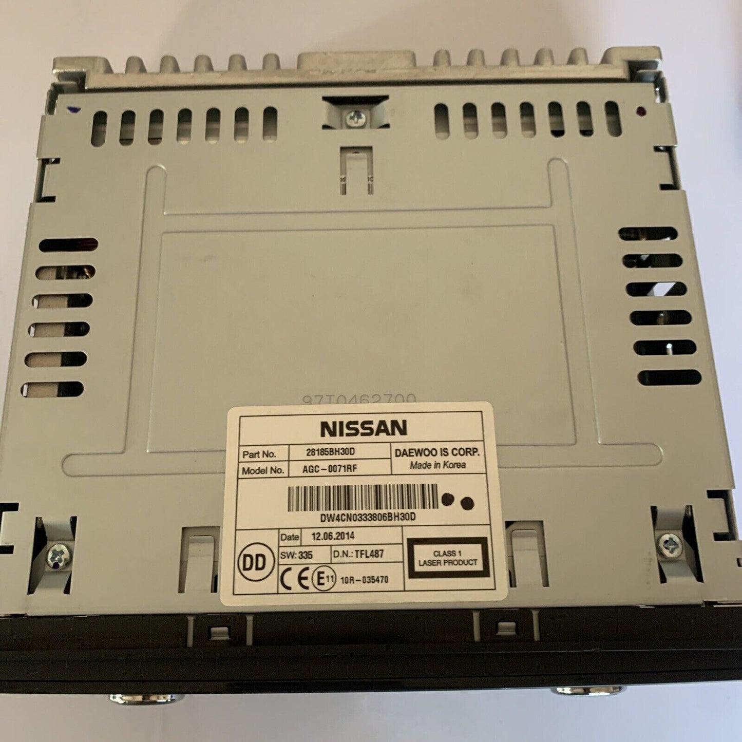 Nissan AGC-0071RF Car CD Radio Bluetooth Player Part 28185BH30D