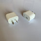2x Genuine Apple A1444 5W USB Power Adapter Wall Charger -  White