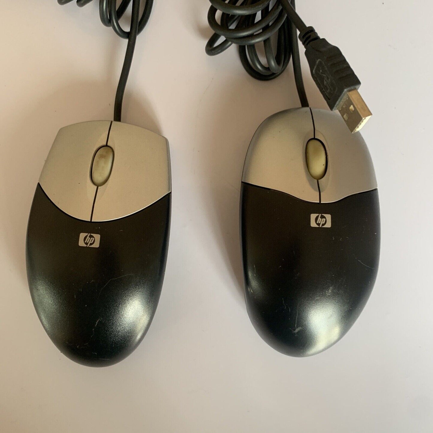 5x HP USB Wired Mouse Genuine