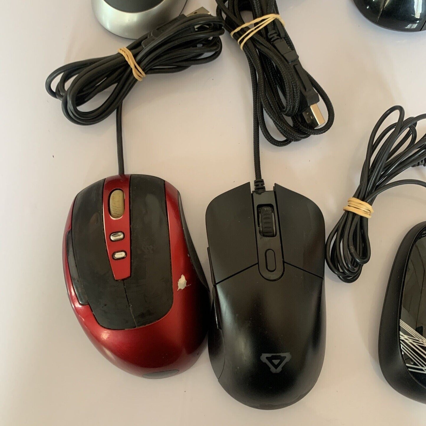 6x USB Mouse Gaming Logitech Rapier Laser A4Tech