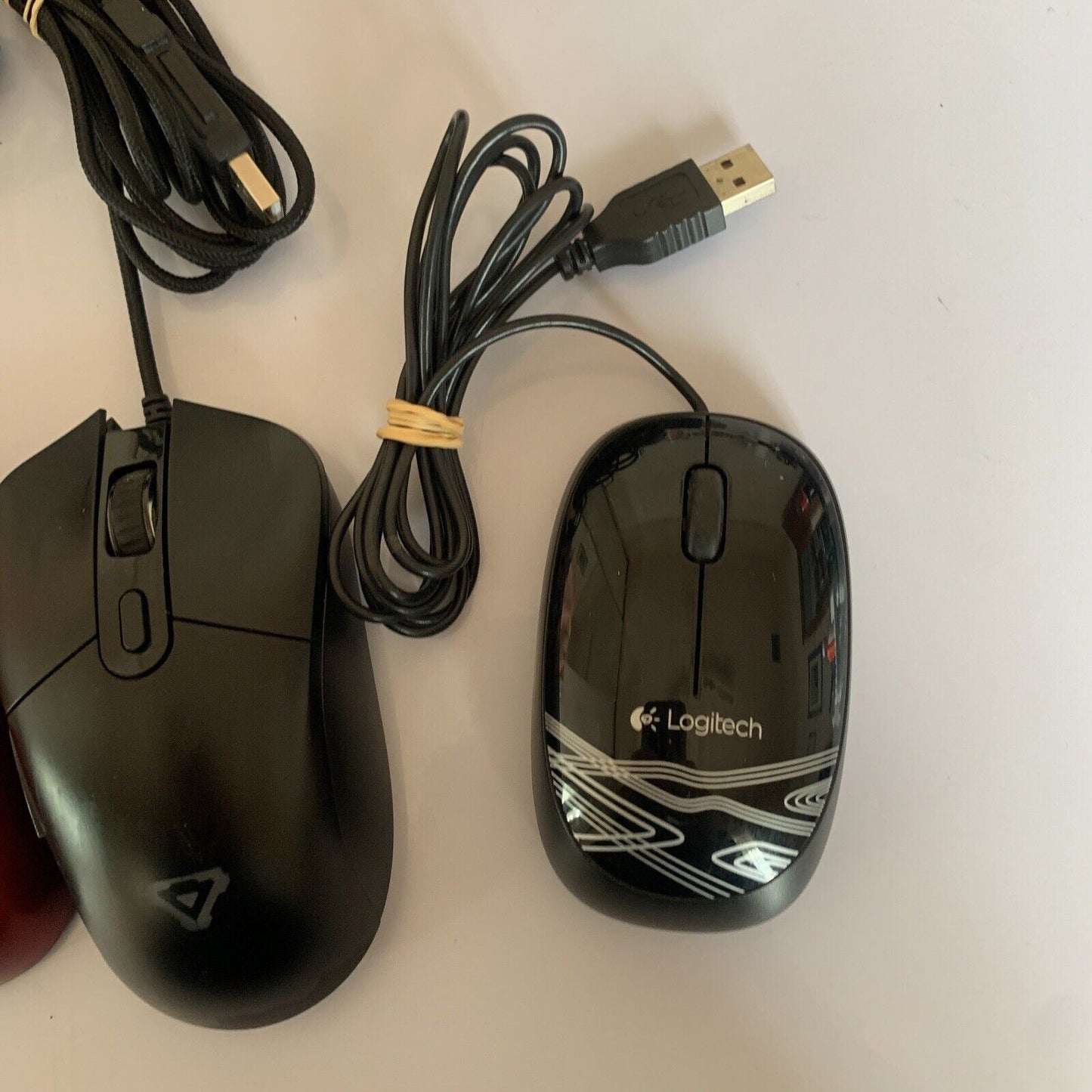 6x USB Mouse Gaming Logitech Rapier Laser A4Tech