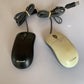 2x Genuine Microsoft Optical Mouse V1 & v2