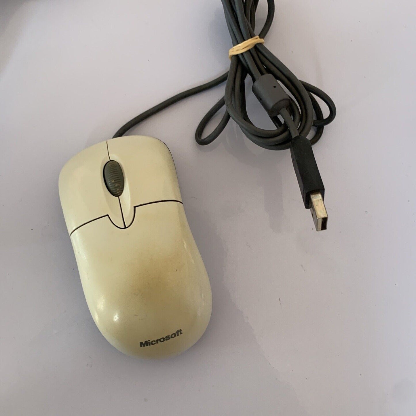 2x Genuine Microsoft Optical Mouse V1 & v2