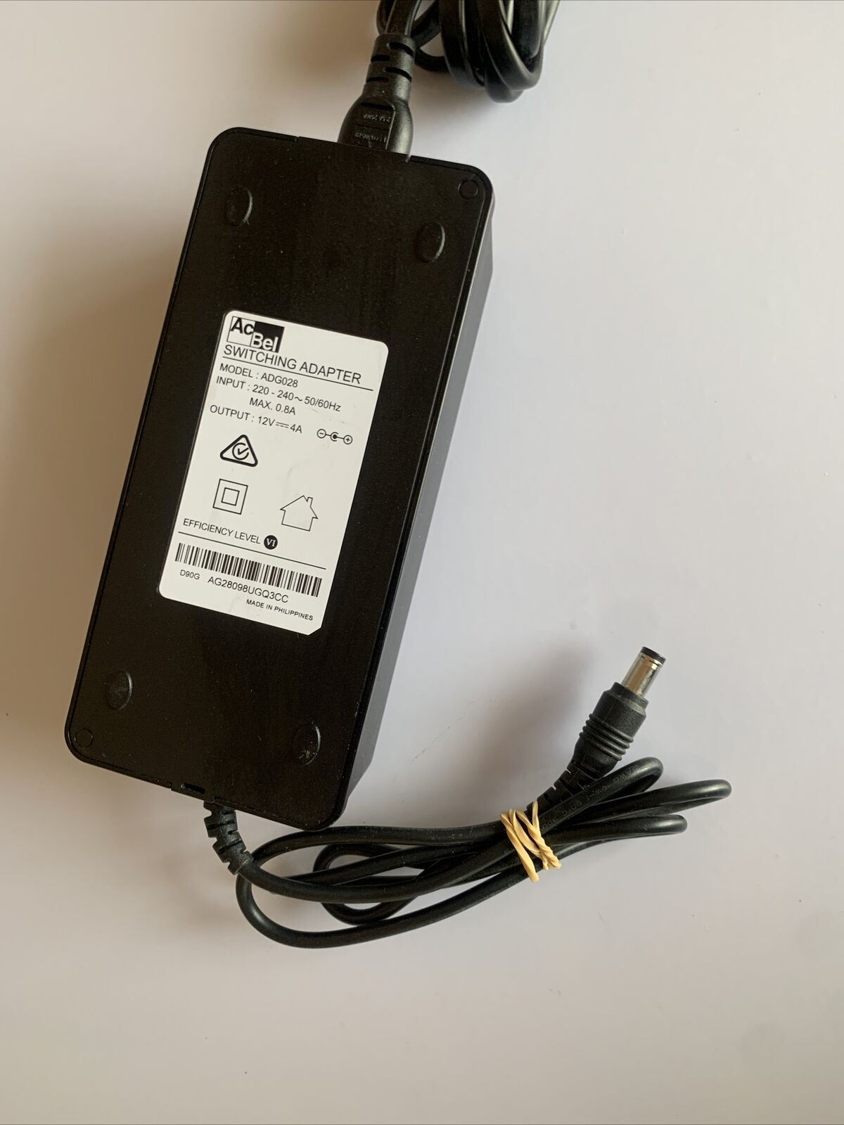 Genuine Foxtel ACbel Switching Adapter ADG028 12V 4A