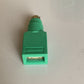 Microsoft USB PS/2 PS2 Male to USB Female Adapter Converter PS2 Mouse NEW
