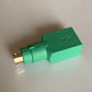 Microsoft USB PS/2 PS2 Male to USB Female Adapter Converter PS2 Mouse NEW