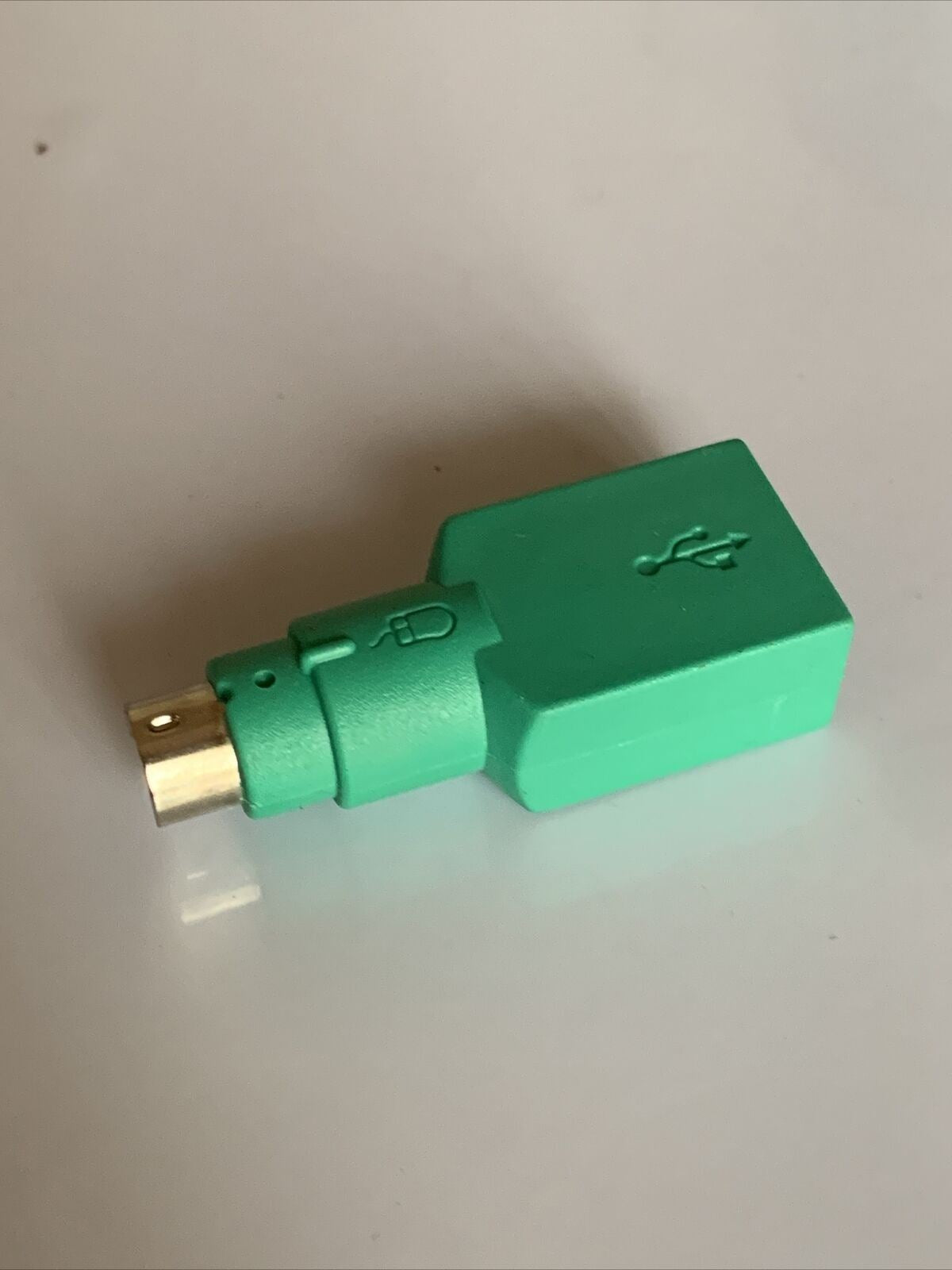 Microsoft USB PS/2 PS2 Male to USB Female Adapter Converter PS2 Mouse ...