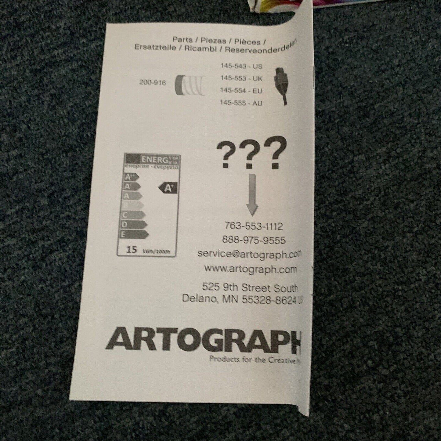 Artograph 25550 EZ Tracer Art Projector