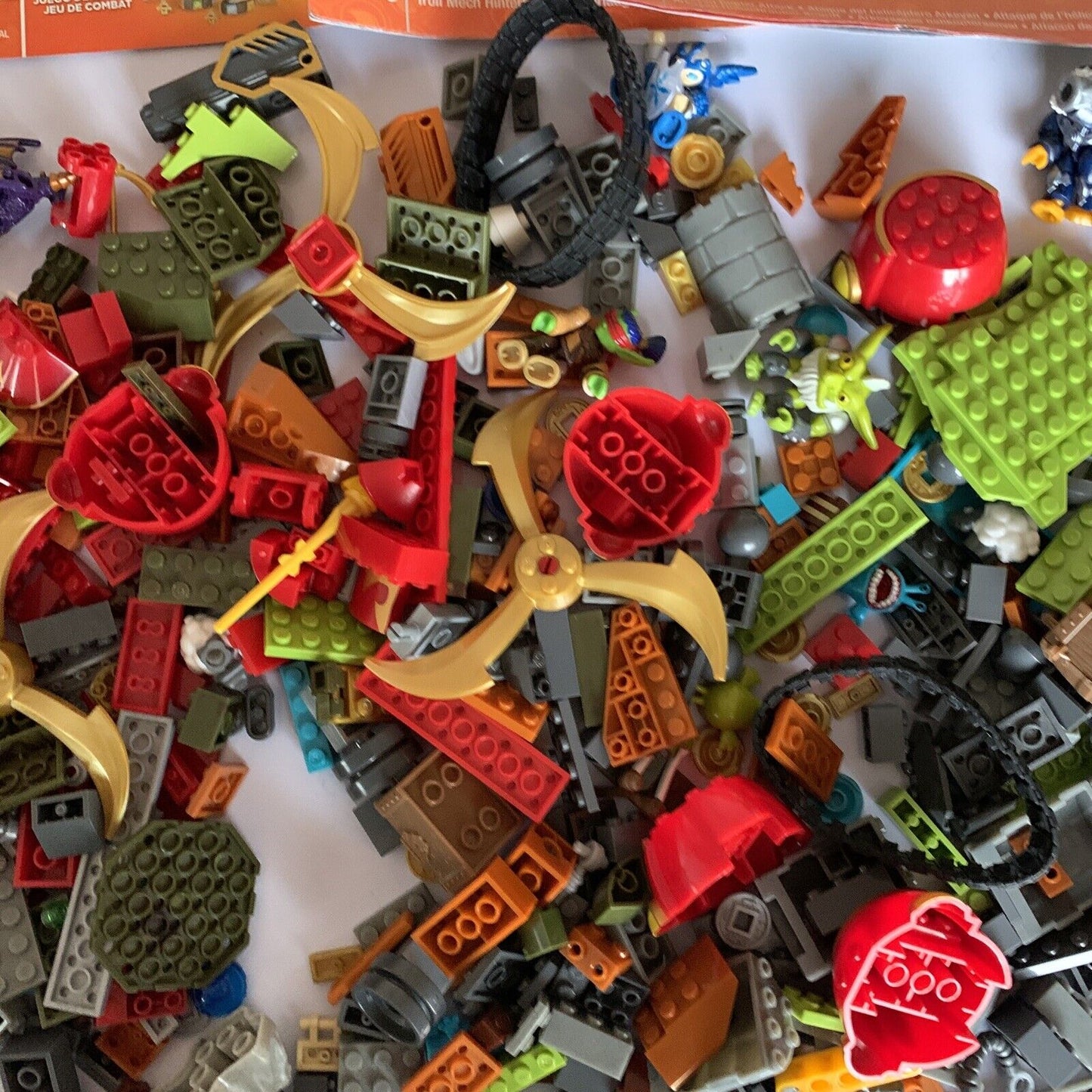 Skylanders Giants Mega Bloks Spyro Chill Tree Rex Flameslinger Bulk Lot