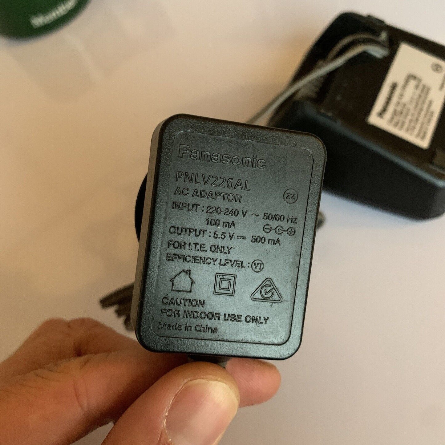 Genuine Panasonic Extension Telephone Charger PNLC1061ZA AC Adapter PNLV226AL