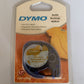 DYMO LetraTag 18771 White Iron-on Fabric Labels Refill 12mm x 2m NEW