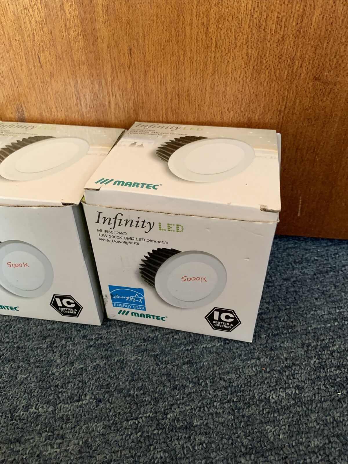 3x Martec Infinity LED MLIR5012WD 10W 5000K SMD White Downlight Kit NEW