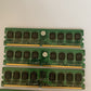 4GB DDR2-800 RAM 2x DDR28001GB-RLL641 2x PC2-6400U-555