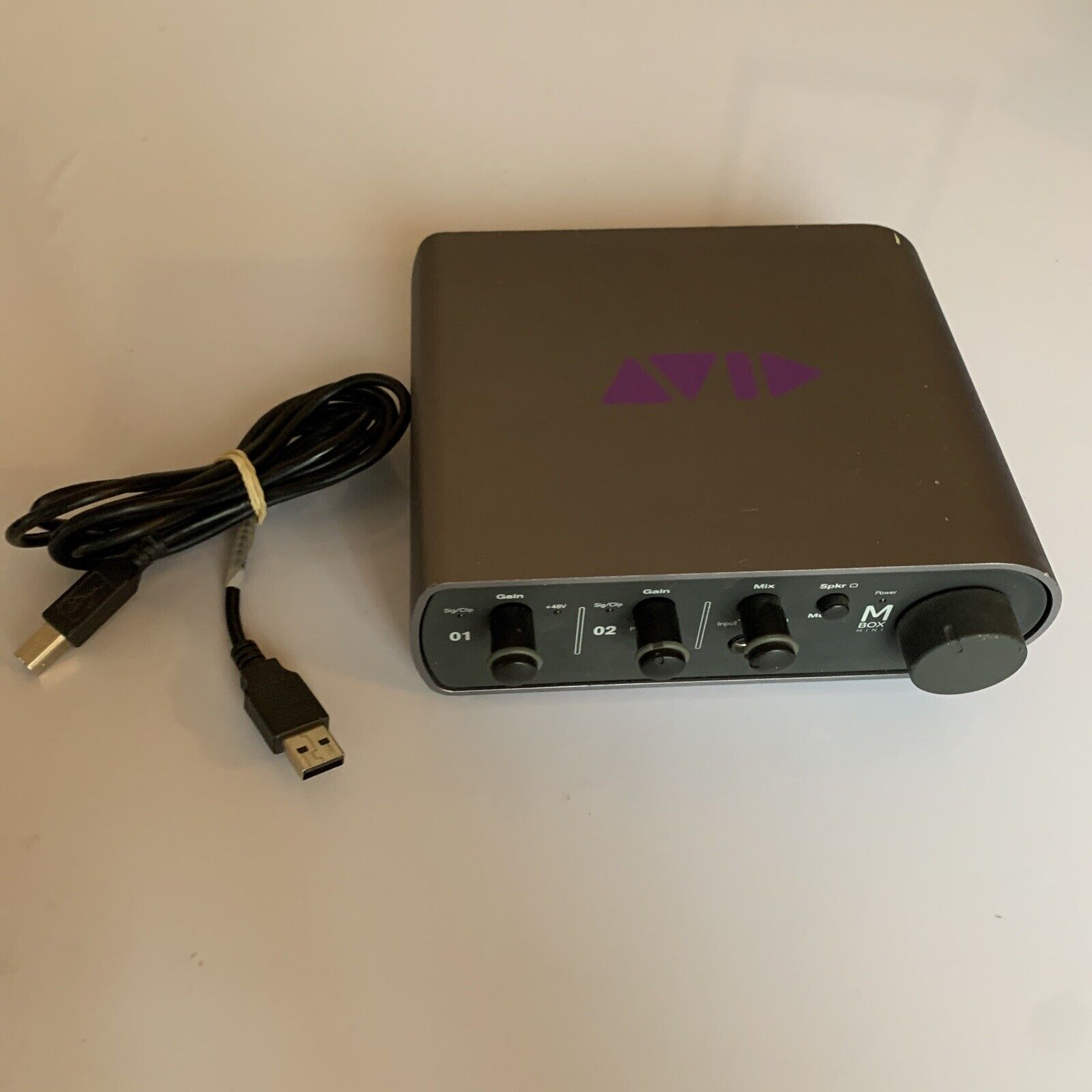 Mini Multimedia Interface Avid Mbox Mini USB Digital Audio Interface Recording – Retro Unit