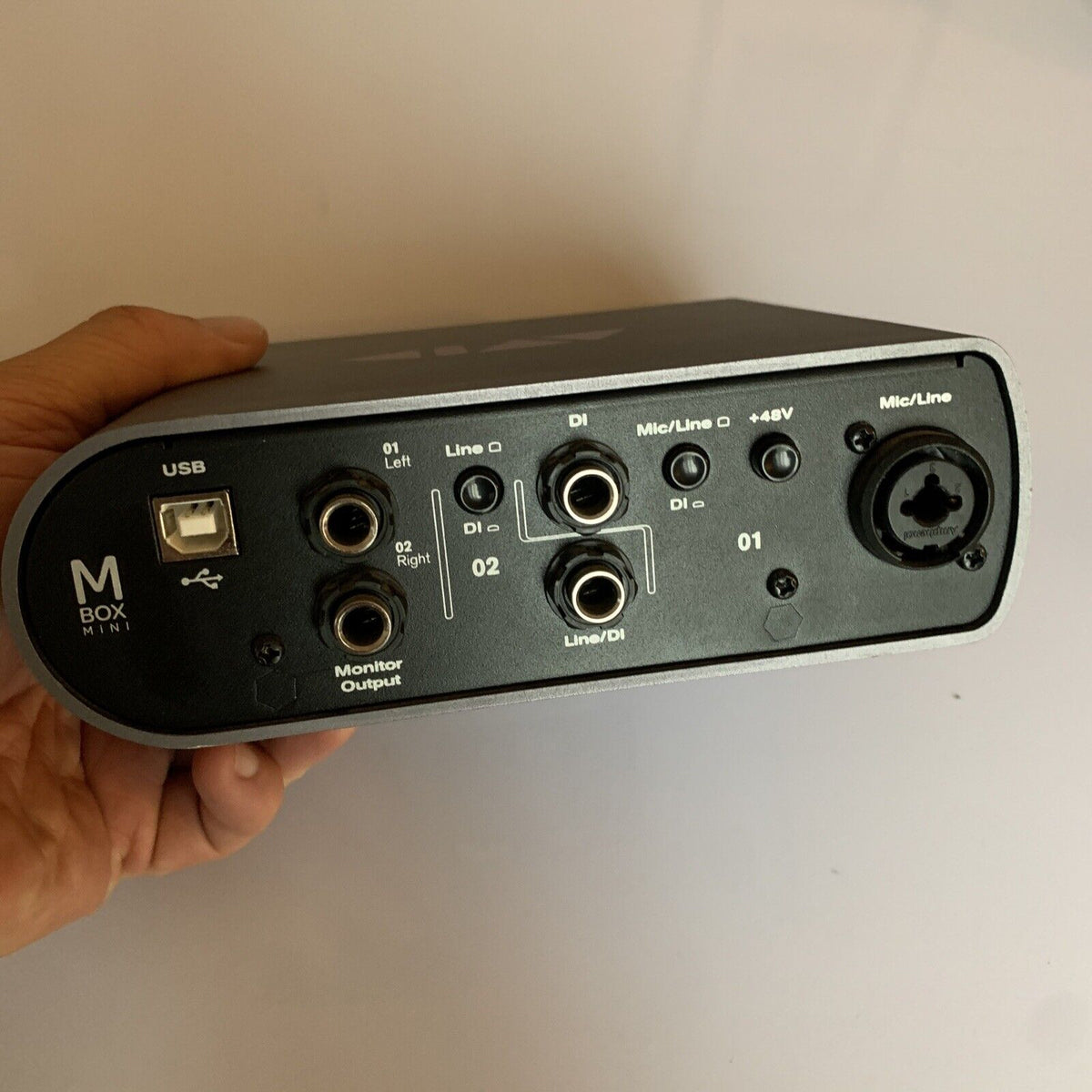 Mini Multimedia Interface Avid Mbox Mini USB Digital Audio Interface Recording – Retro Unit